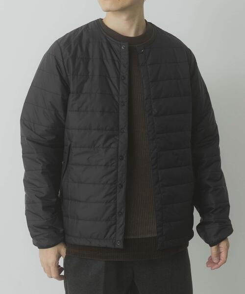 ITEMS URBANRESEARCH（アイテムズ アーバンリサーチ）の「『静電気防止/撥水/防水』高機能 パデッドジャケット（ダウンジャケット/コート・メンズ・ダークグレー/ブラック・MEDIUM/LARGE）」の19枚目の写真