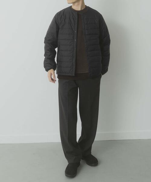 ITEMS URBANRESEARCH(アイテムズ アーバンリサーチ)の「『静電気防止/撥水/防水』高機能 パデッドジャケット(ダウンジャケット/コート・メンズ・ダークグレー/ブラック・MEDIUM/LARGE)」の10枚目の写真