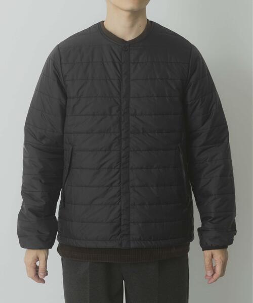 ITEMS URBANRESEARCH(アイテムズ アーバンリサーチ)の「『静電気防止/撥水/防水』高機能 パデッドジャケット(ダウンジャケット/コート・メンズ・ダークグレー/ブラック・MEDIUM/LARGE)」の11枚目の写真