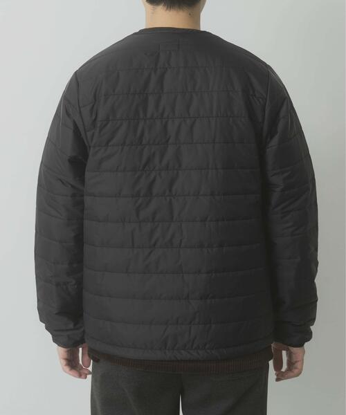 ITEMS URBANRESEARCH(アイテムズ アーバンリサーチ)の「『静電気防止/撥水/防水』高機能 パデッドジャケット(ダウンジャケット/コート・メンズ・ダークグレー/ブラック・MEDIUM/LARGE)」の13枚目の写真