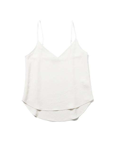 ELIN（エリン）の「ELIN / Vネック キャミソール（キャミソール・レディース・ホワイト/ネイビー・38/36）」の3枚目の写真