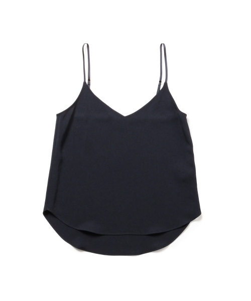 ELIN（エリン）の「ELIN / Vネック キャミソール（キャミソール・レディース・ホワイト/ネイビー・38/36）」の4枚目の写真