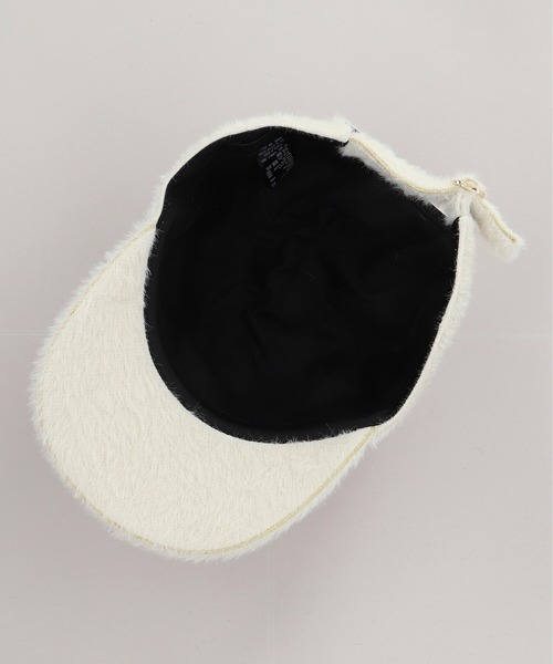 CA4LA（カシラ）の「HK RABBIT FUR（キャップ・レディース・グレー/ブラック/ホワイト・ONESIZE）」の7枚目の写真