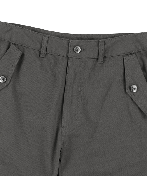 NOT4NERD（ノットフォーナード）の「Stair Shirred Flare Fit Cotton Pants - Charcoal（その他パンツ・レディース・その他・MEDIUM/LARGE/X-LARGE）」の8枚目の写真