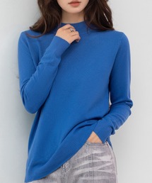 DAY CLOSET | 何気ない日も、きれいに見せる。長袖ハイネックリブニットトップス レディース(ニット/セーター)