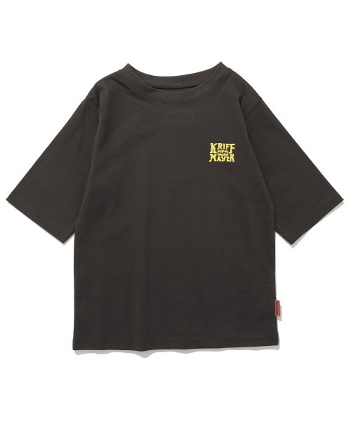 KRIFF MAYER Kid's Collection(クリフメイヤーキッズコレクション)の「【綿100%・5分袖】楽LUCK五分袖Tシャツ(BUS)(Tシャツ/カットソー・キッズ・オフホワイト/ミント/オレンジ/チャコール・160/150/140/130/120/170)」の14枚目の写真