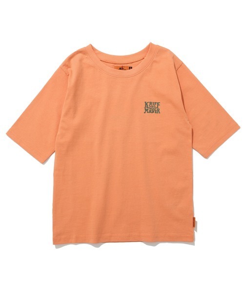 KRIFF MAYER Kid's Collection(クリフメイヤーキッズコレクション)の「【綿100%・5分袖】楽LUCK五分袖Tシャツ(BUS)(Tシャツ/カットソー・キッズ・オフホワイト/ミント/オレンジ/チャコール・160/150/140/130/120/170)」の18枚目の写真