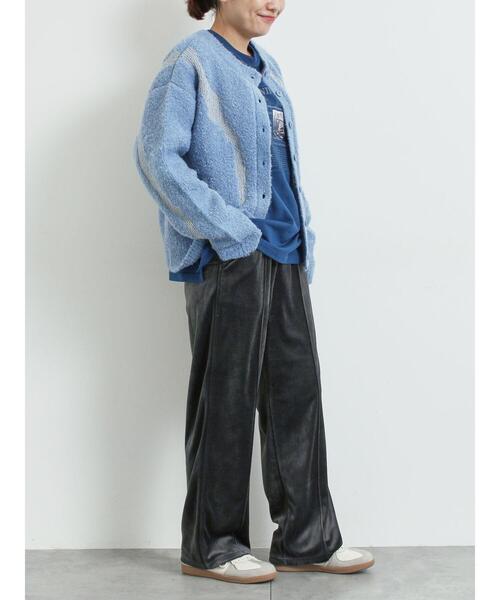 SM2（エスエムツー）の「前後2wayジャカード柄ニット（ニット/セーター・レディース・グレー/ブルー/ベージュ・F）」の11枚目の写真