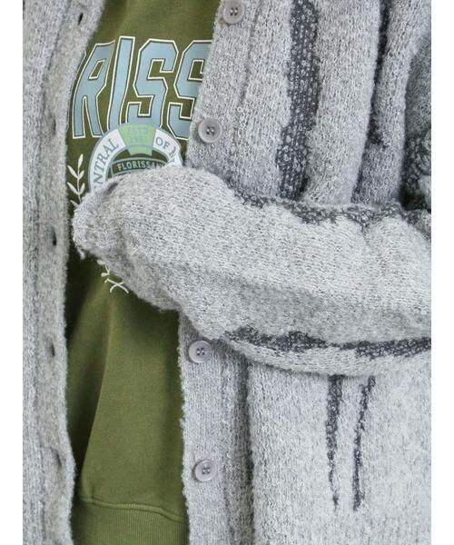 SM2（エスエムツー）の「前後2wayジャカード柄ニット（ニット/セーター・レディース・グレー/ブルー/ベージュ・F）」の17枚目の写真