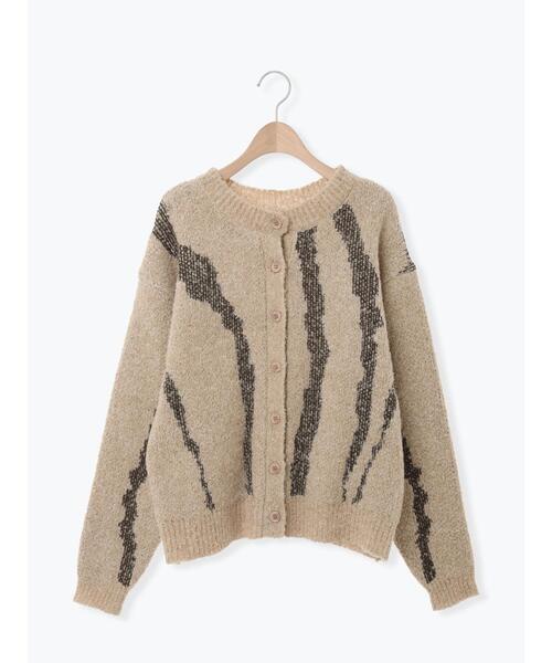 SM2（エスエムツー）の「前後2wayジャカード柄ニット（ニット/セーター・レディース・グレー/ブルー/ベージュ・F）」の20枚目の写真