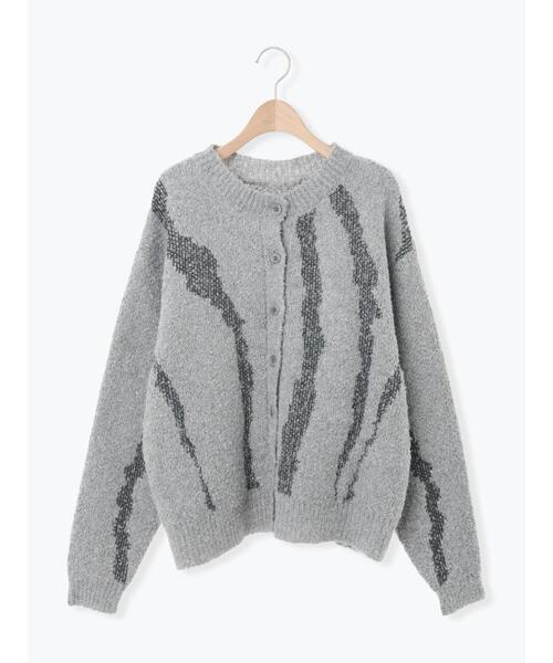 SM2（エスエムツー）の「前後2wayジャカード柄ニット（ニット/セーター・レディース・グレー/ブルー/ベージュ・F）」の21枚目の写真
