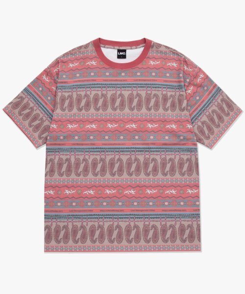 LMCの「LMC ETHNIC PAISLEY STRIPE TEE red(Tシャツ/カットソー・レディース・その他・SMALL/LARGE)」の6枚目の写真