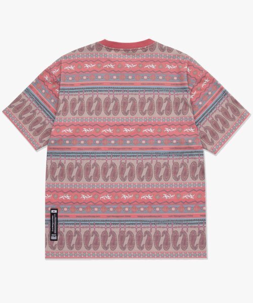 LMCの「LMC ETHNIC PAISLEY STRIPE TEE red(Tシャツ/カットソー・レディース・その他・SMALL/LARGE)」の7枚目の写真