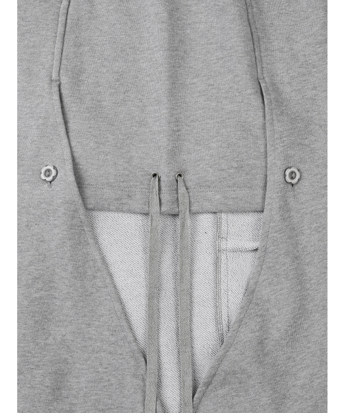 TUOMIO（トゥオミオ）の「DOUBLE LAYERED SWEATPANTS [HEATHER GREY]（その他パンツ・レディース・その他・F）」の2枚目の写真