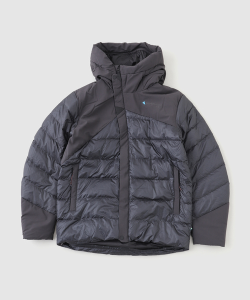 KLATTERMUSEN（クレッタルムーセン）の「KLATTERMUSEN / クレッタルムーセン Ra Hood Jacket（ダウンジャケット/コート・メンズ・ブラック/ライトグレー・MEDIUM/SMALL）」の2枚目の写真