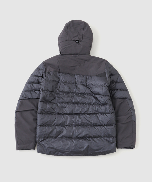 KLATTERMUSEN（クレッタルムーセン）の「KLATTERMUSEN / クレッタルムーセン Ra Hood Jacket（ダウンジャケット/コート・メンズ・ブラック/ライトグレー・MEDIUM/SMALL）」の3枚目の写真