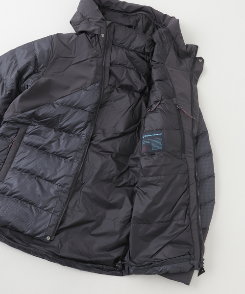 KLATTERMUSEN（クレッタルムーセン）の「KLATTERMUSEN / クレッタルムーセン Ra Hood Jacket（ダウンジャケット/コート・メンズ・ブラック/ライトグレー・MEDIUM/SMALL）」の7枚目の写真