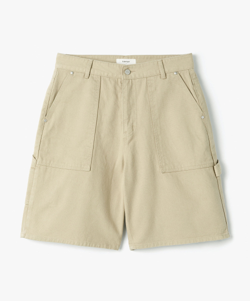 FABREGAT(ファブレガ)の「カーペンターチーノバミューダパンツ(クラシックベージュ)(その他パンツ・メンズ・その他・3/2/1)」の1枚目の写真