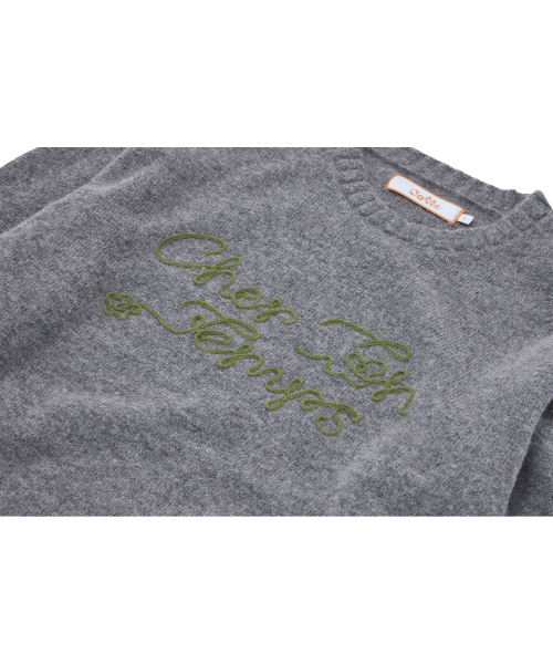 COTTE(コッテ)の「CTTレタリングニット(グレー)(ニット/セーター・レディース・その他・size2/size1)」の4枚目の写真