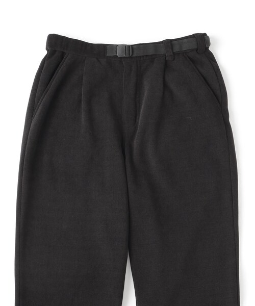 THOUSAND MILE（サウザンドマイル）の「THOUSAND MILE（サウザンドマイル）KNIT FLEECE BELT PANTS｜パンツ（その他パンツ・メンズ・ブラック・91/92/94）」の4枚目の写真