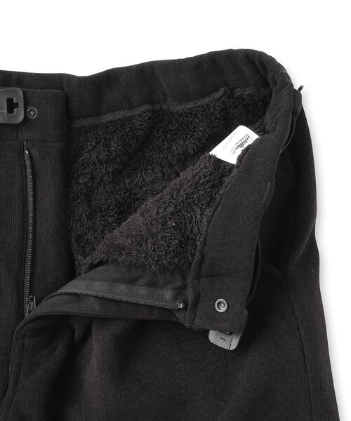 THOUSAND MILE（サウザンドマイル）の「THOUSAND MILE（サウザンドマイル）KNIT FLEECE BELT PANTS｜パンツ（その他パンツ・メンズ・ブラック・91/92/94）」の6枚目の写真