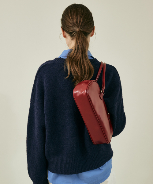 MCLANEE（マックラニー）の「エンティアショルダーバッグ（ショルダーバッグ・レディース・ブラック/アイボリー/レッド・ONE SIZE）」の8枚目の写真