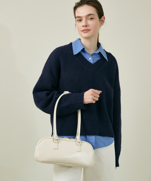 MCLANEE（マックラニー）の「エンティアショルダーバッグ（ショルダーバッグ・レディース・ブラック/アイボリー/レッド・ONE SIZE）」の10枚目の写真