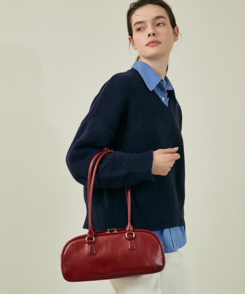 MCLANEE（マックラニー）の「エンティアショルダーバッグ（ショルダーバッグ・レディース・ブラック/アイボリー/レッド・ONE SIZE）」の11枚目の写真