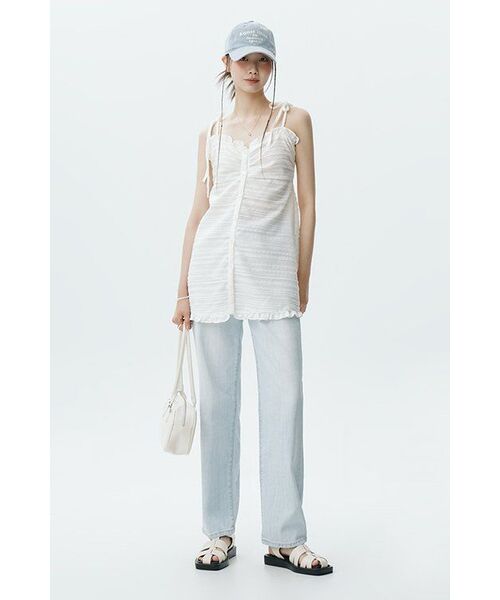 MCLANEE（マックラニー）の「エンティアショルダーバッグ（ショルダーバッグ・レディース・ブラック/アイボリー/レッド・ONE SIZE）」の19枚目の写真