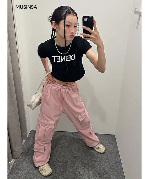 MCLANEE（マックラニー）の「エンティアショルダーバッグ（ショルダーバッグ・レディース・ブラック/アイボリー/レッド・ONE SIZE）」の21枚目の写真