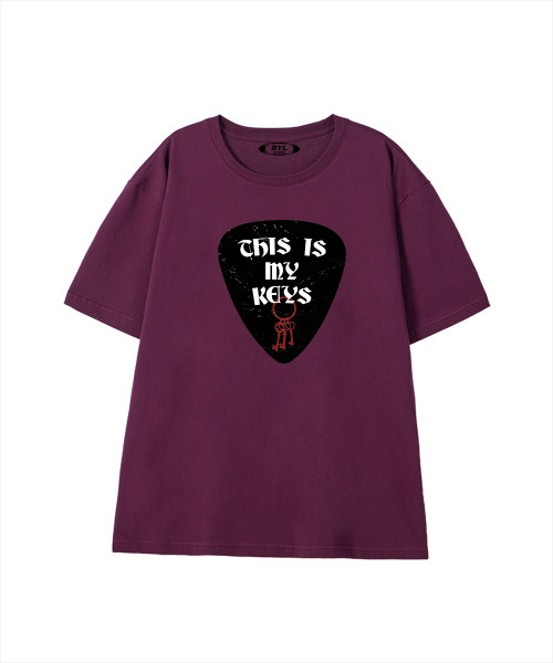BY.L(バイエル)の「ディスマイキー 半袖Tシャツ ワイン(Tシャツ/カットソー・メンズ・その他・MEDIUM/LARGE/X-LARGE)」の1枚目の写真