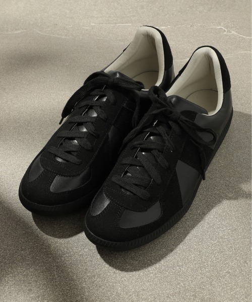GERMAN TRAINER(ジャーマントレーナー)の「【SETUP7】REPRODUCT MILITALY GERMAN TRAINER ジャーマントレーナー スニーカー(スニーカー・メンズ・ブラック/ブラック系その他2/ホワイト系その他2/ホワイト/ホワイト系その他3/グレー/ブラック系その他3・26/25/27/28/26cm/25cm/28cm/27cm)」の12枚目の写真