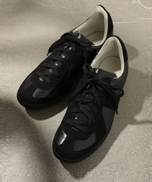 GERMAN TRAINER(ジャーマントレーナー)の「【SETUP7】REPRODUCT MILITALY GERMAN TRAINER ジャーマントレーナー スニーカー(スニーカー・メンズ・ブラック/ブラック系その他2/ホワイト系その他2/ホワイト/ホワイト系その他3/グレー/ブラック系その他3・26/25/27/28/26cm/25cm/28cm/27cm)」の13枚目の写真