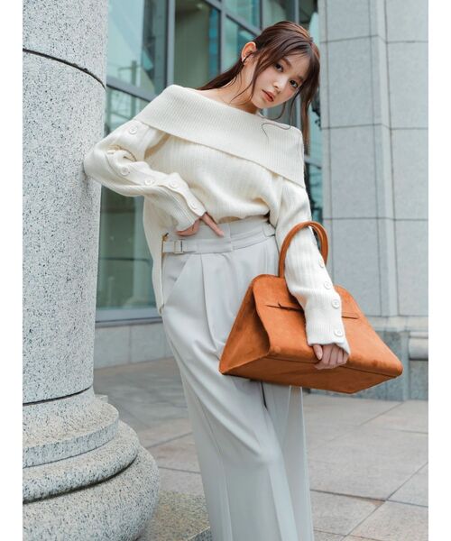 dazzlin（ダズリン）の「【久間田琳加コラボ】オフショルオーバー