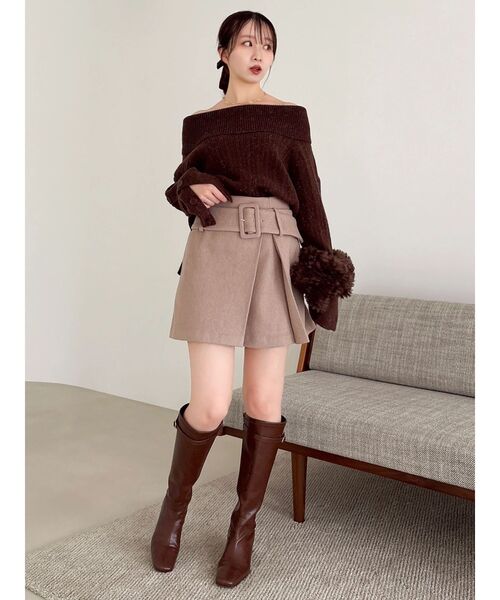 dazzlin（ダズリン）の「【久間田琳加コラボ】オフショルオーバー