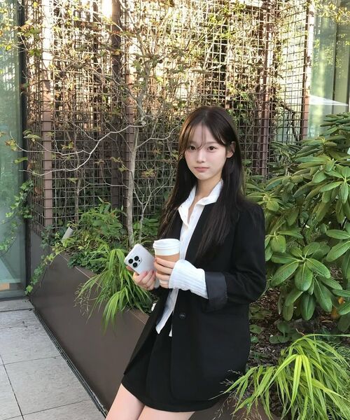 ALKI ALKA（アルキアルカ）の「High-neck Long Sleeve (Ivory)（Tシャツ/カットソー・レディース・アイボリー・FREE）」の4枚目の写真