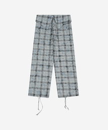 PROBLEMALLWAYS（プロブレムオールウェイズ）の「Rustic Check Shirt Pants Skyblue（その他パンツ）」