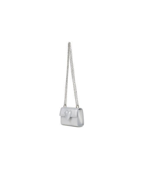 CHRISTINE PROJECT(クリスティンプロジェクト)の「TWIST HEART MICRO BAG(SILVER GLASS)(メッセンジャーバッグ・レディース・その他・FREE)」の13枚目の写真