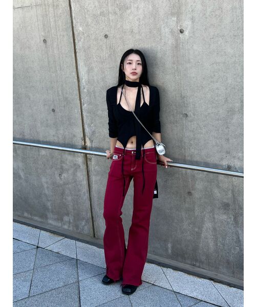 CHRISTINE PROJECT(クリスティンプロジェクト)の「TWIST HEART MICRO BAG(SILVER GLASS)(メッセンジャーバッグ・レディース・その他・FREE)」の5枚目の写真