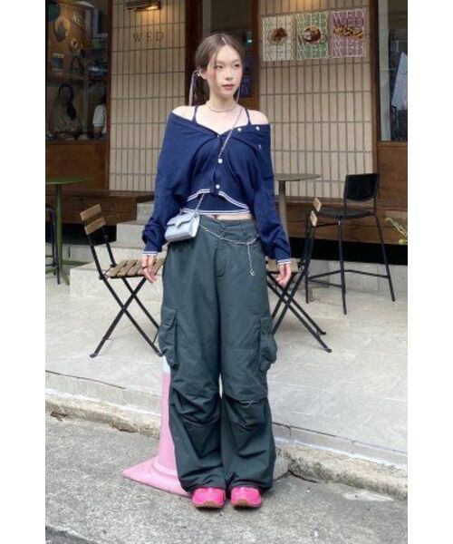 CHRISTINE PROJECT(クリスティンプロジェクト)の「TWIST HEART MICRO BAG(SILVER GLASS)(メッセンジャーバッグ・レディース・その他・FREE)」の7枚目の写真