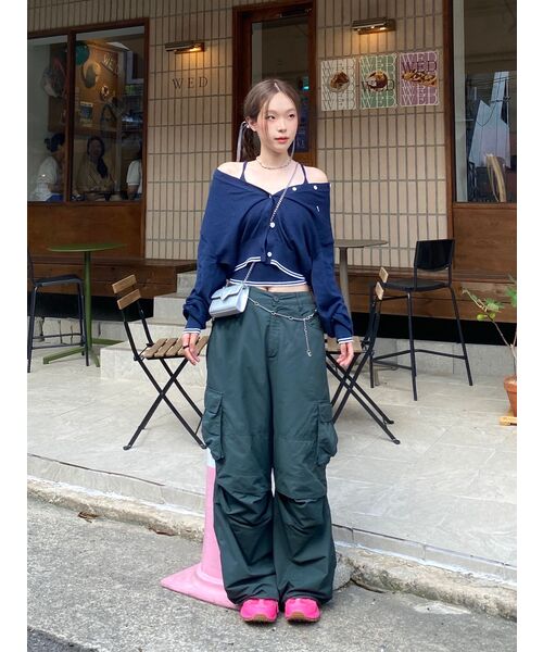 CHRISTINE PROJECT(クリスティンプロジェクト)の「TWIST HEART MICRO BAG(SILVER GLASS)(メッセンジャーバッグ・レディース・その他・FREE)」の8枚目の写真