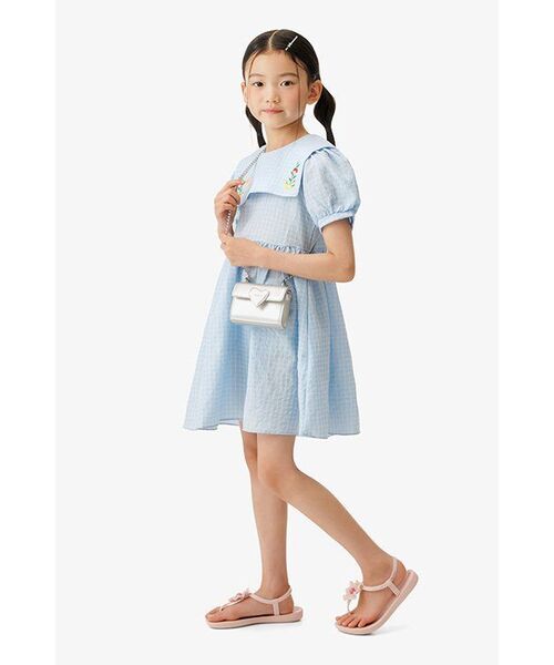 CHRISTINE PROJECT(クリスティンプロジェクト)の「TWIST HEART MICRO BAG(SILVER GLASS)(メッセンジャーバッグ・レディース・その他・FREE)」の2枚目の写真