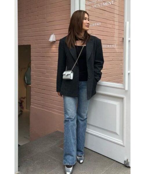 CHRISTINE PROJECT(クリスティンプロジェクト)の「TWIST HEART MICRO BAG(SILVER GLASS)(メッセンジャーバッグ・レディース・その他・FREE)」の4枚目の写真