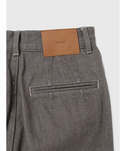 スリムフィットストレートデニム（デニムパンツ）｜anuans（ア