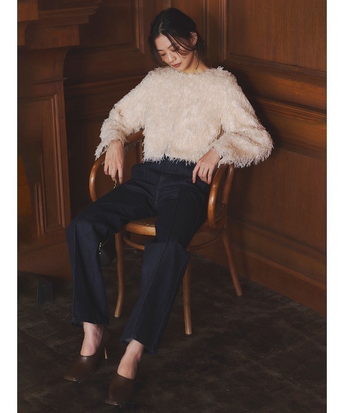 【最終値下げ12/8迄出品】anuans スリムフィットストレートデニム スリムフィットストレートデニム