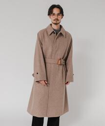 URBAN RESEARCH | WOOL BEAVER BELTED COAT(ステンカラーコート)