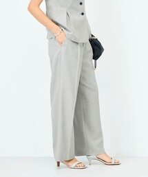 NOLLEY’S Sophi | 《セットアップ対応》ウォッシャブルドライシャークタックワイドパンツ(その他パンツ)