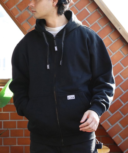 PRO CLUB (プロクラブ)の「PROCLUB zipフーディー13オンス裏起毛(パーカー・メンズ・ブラック/グレー/ホワイト・X-LARGE/XX-LARGE/MEDIUM/LARGE)」の16枚目の写真