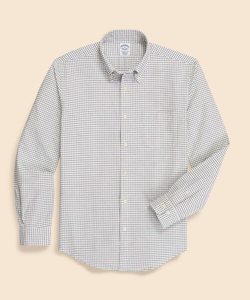 BROOKS BROTHERS(ブルックスブラザーズ)の「コットン タッターソール カジュアルシャツ Regular Fit(シャツ/ブラウス・メンズ・パープル・MEDIUM/LARGE/SMALL/X-LARGE)」の1枚目の写真
