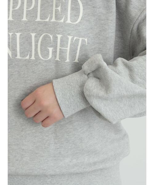 Samansa Mos2（サマンサ モスモス）の「裏毛3Dレース襟付きスウェット（Tシャツ/カットソー・レディース・オフホワイト/グレー/ブラウン/ブラック・F）」の15枚目の写真